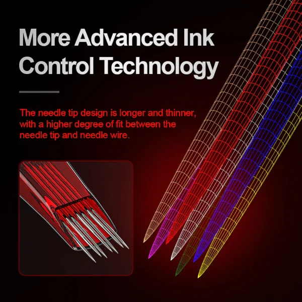 OG Red Arrow Round Shader (RS) Tattoo Needle Cartridges 20pcs - Image 4