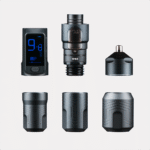 The OG Wireless Tattoo Pen (black) – Interchangeable Grip Set